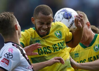 Gregor Breinburg is de balansbewaker van ADO