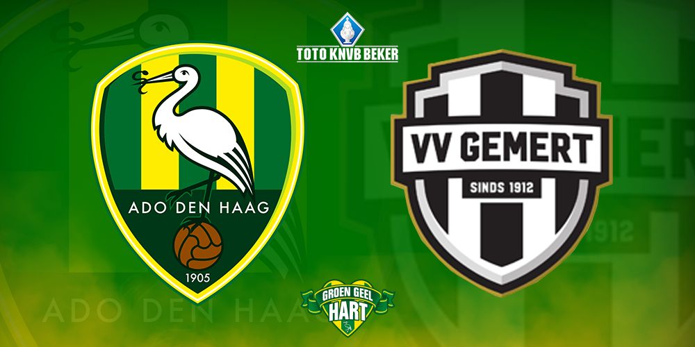 ADO bekert verder na moeilijke avond tegen vv Gemert