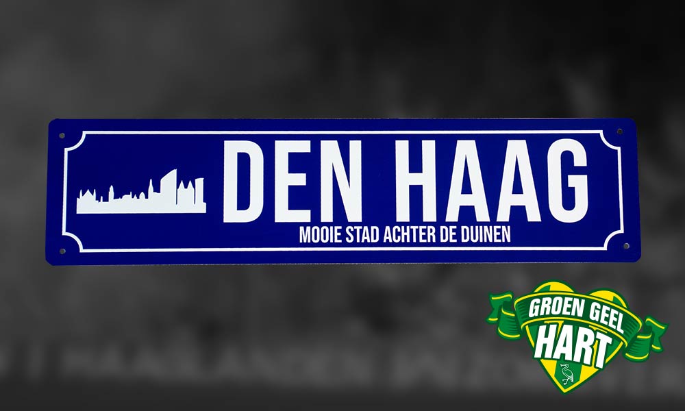 Nieuw verkrijgbaar: Den Haag gemeentebord!