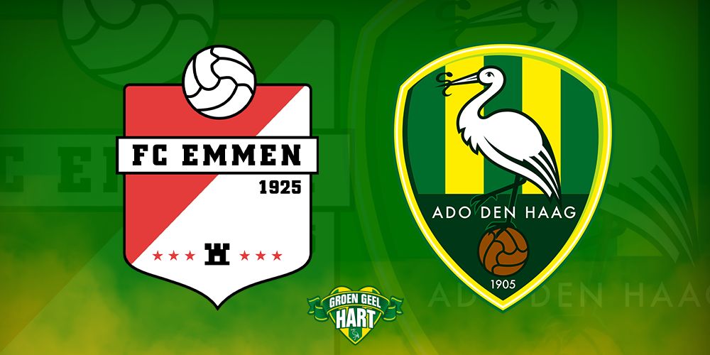 Het B-elftal van ADO onderuit in Emmen, NAC Breda wacht in de nacompetitie