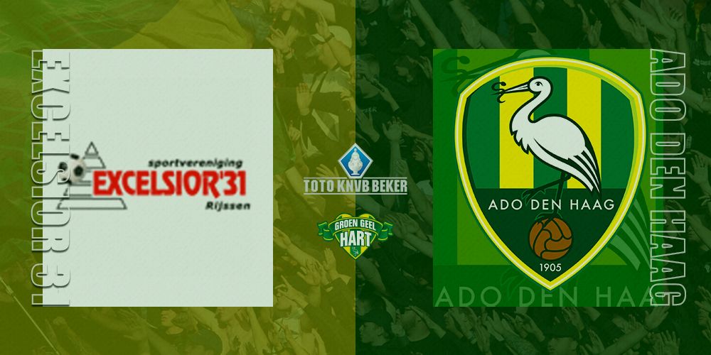 ADO met minieme overwinning op amateurs Excelsior ‘31 door in de beker