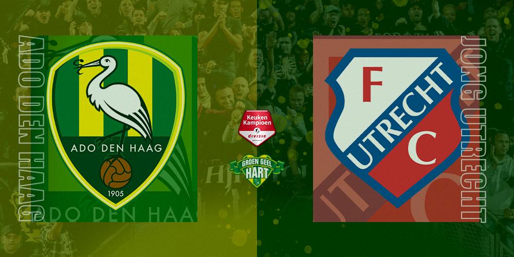 ADO lijdt duur puntenverlies tegen Jong Utrecht