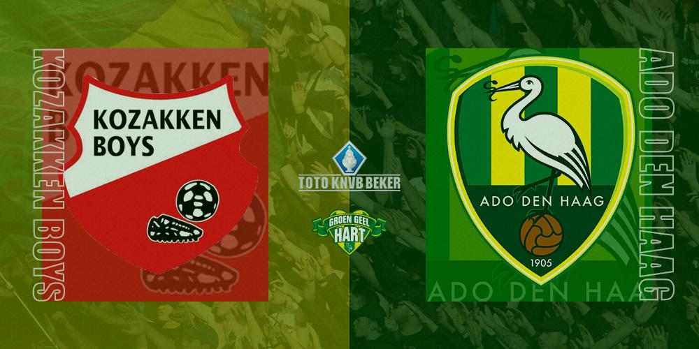 ADO wint van Kozakken Boys en bekert verder