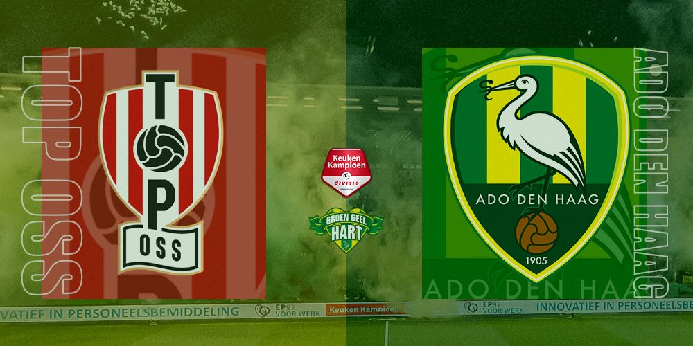 ADO wint van Top Oss en doet goede zaken in strijd om play-offticket