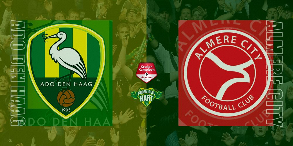 ADO geeft het helemaal weg tegen Almere City