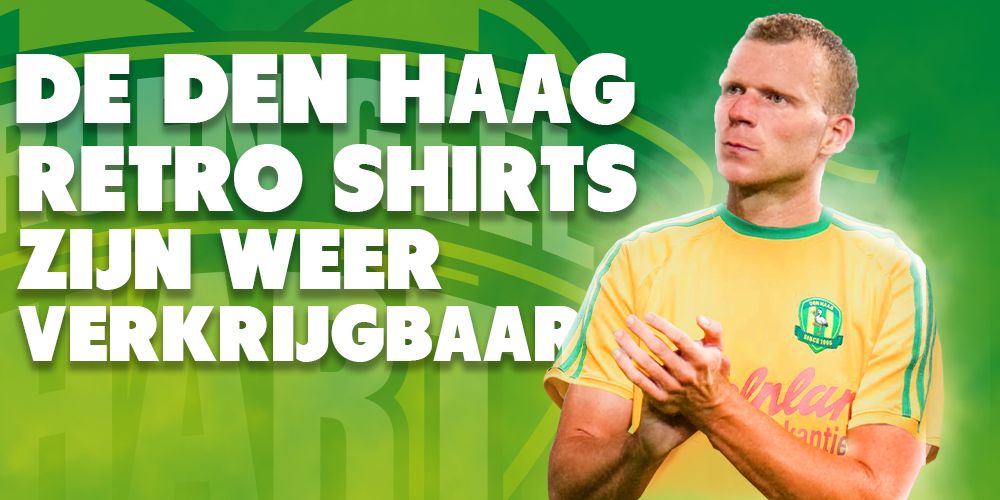 De Haagse retro-shirts zijn weer verkrijgbaar!