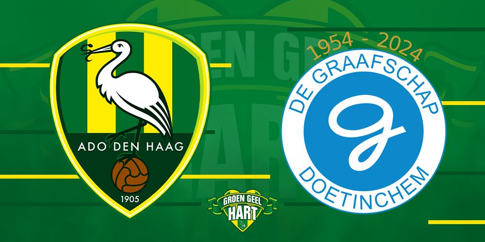 ADO wint in krankzinnige wedstrijd met 5-3 van De Graafschap