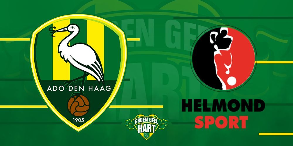 Matig ADO verliest thuis van Helmond Sport