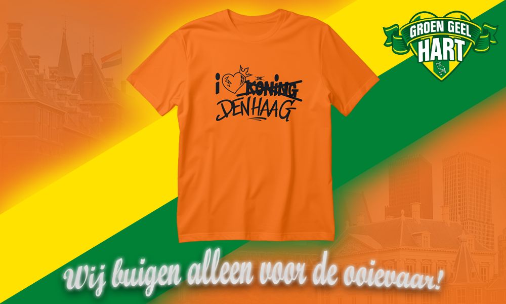 Nu verkrijgbaar: Het Haags Koningsdagshirt!