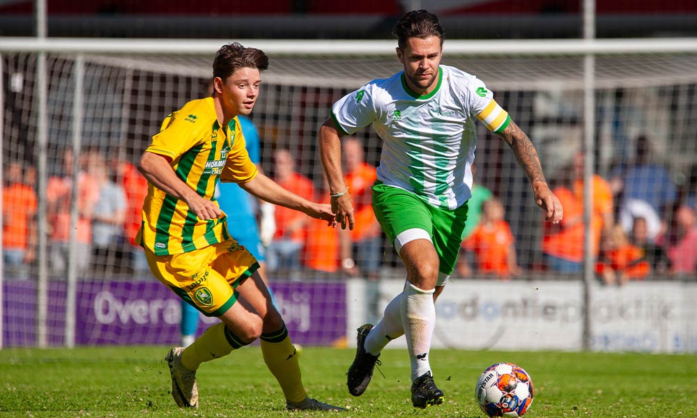 Finn de Bruin klaar voor een basisplaats: ‘Kijken hoe ver ik kom’