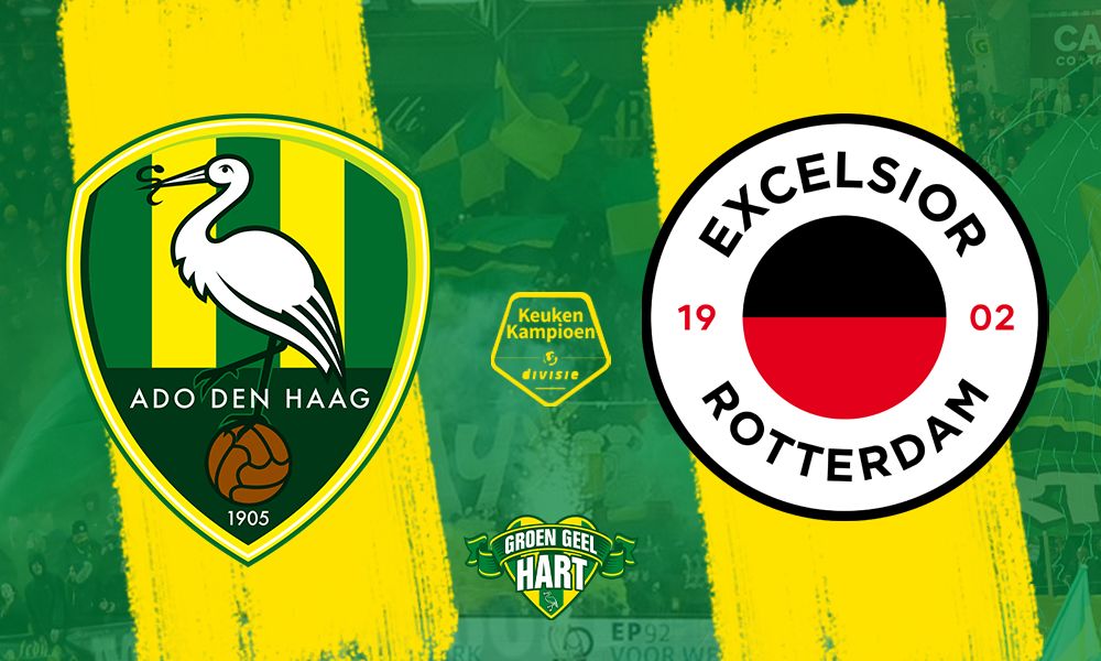 ADO verliest met grote cijfers van Excelsior