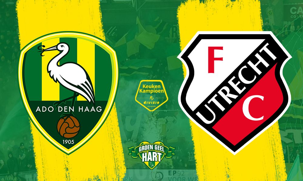 ADO weet weer niet te overtuigen en speelt gelijk tegen Jong FC Utrecht