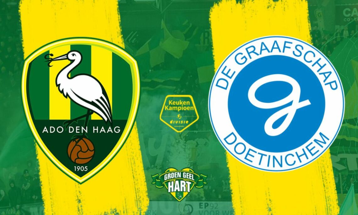 ADO weet thuis niet te winnen van De Graafschap