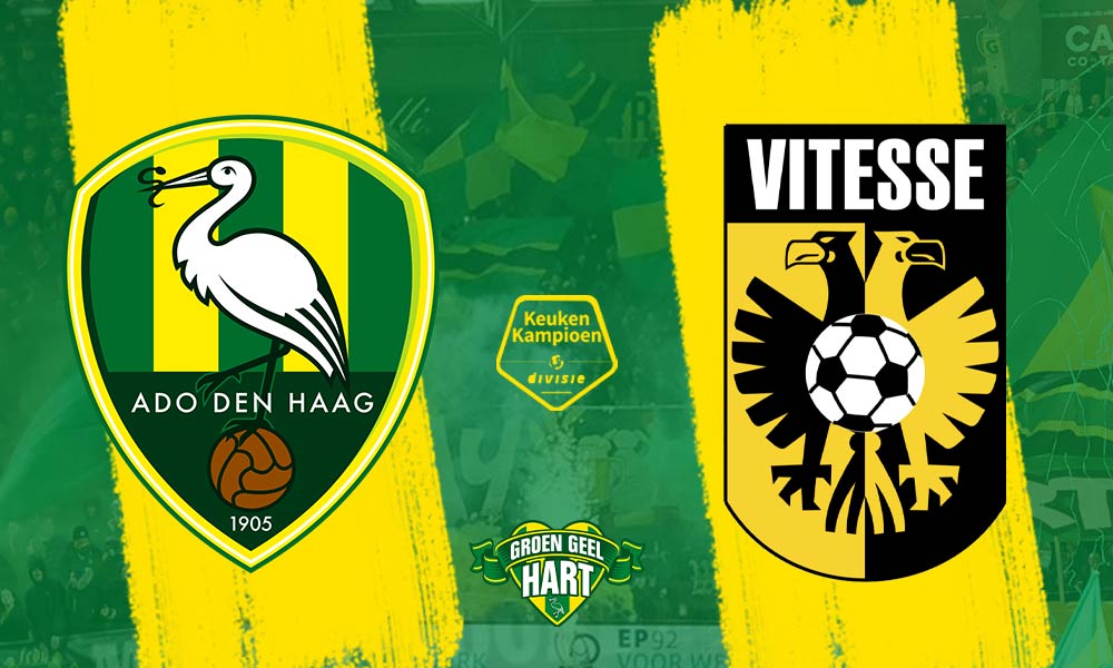 ADO wint moeizaam van hekkensluiter Vitesse