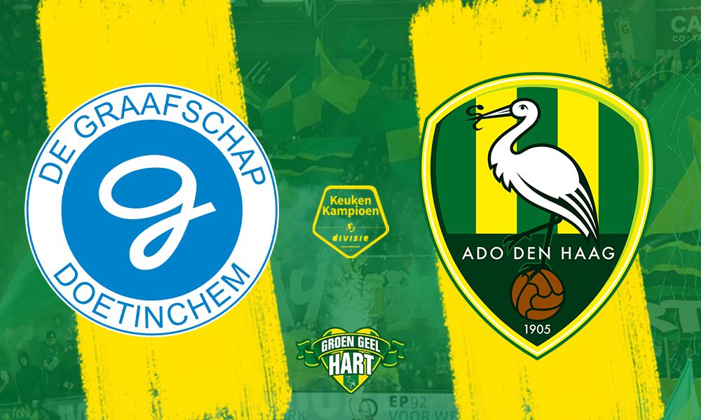 ADO wint belangrijke inhaalwedstrijd van De Graafschap