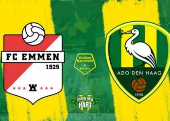 ADO pakt derde periodetitel na winst op FC Emmen