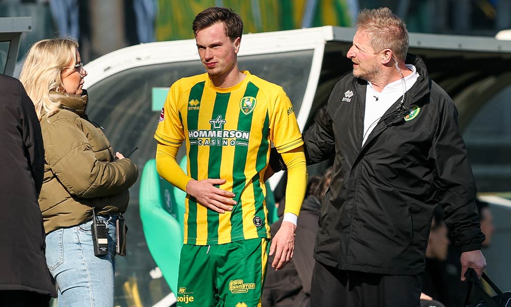 Luka Reischl breekt sleutelbeen en is weken uitgeschakeld