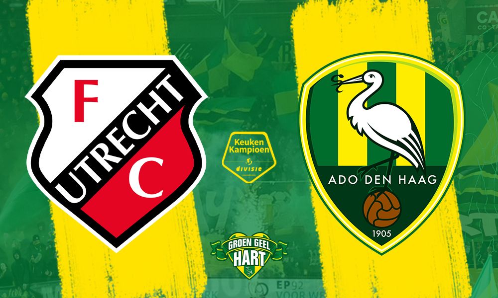 ADO laat kostbare punten liggen tegen Jong FC Utrecht