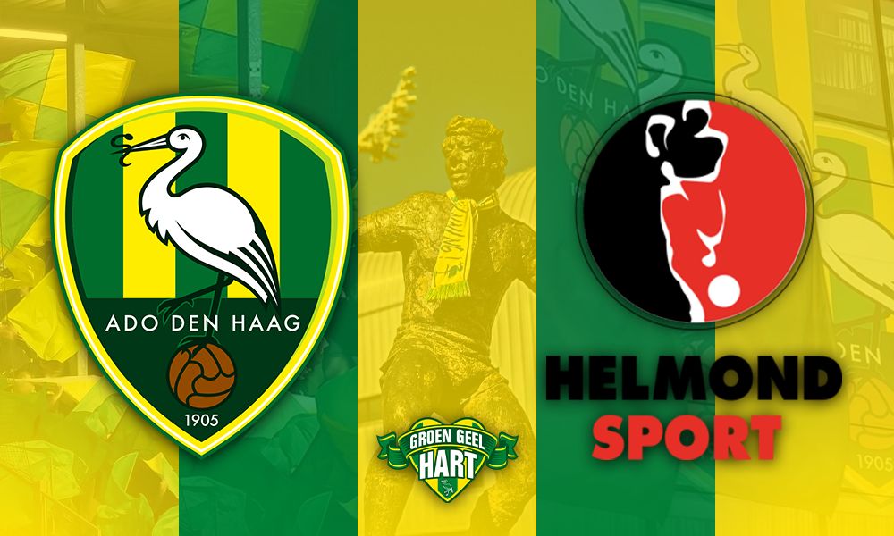 ADO Den Haag pakt zege in slotfase tegen Helmond Sport