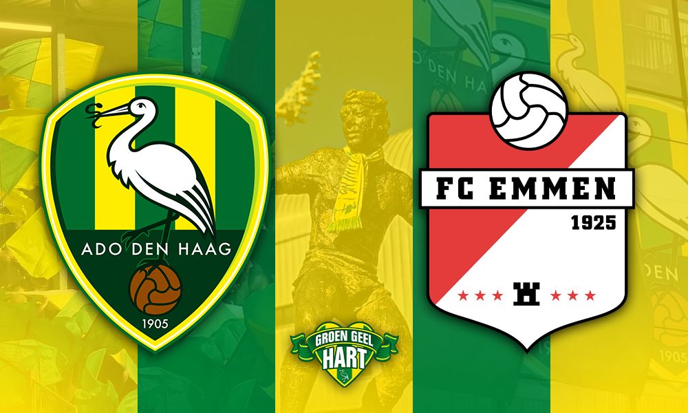 ADO pakt op pakjesavond tweede periodetitel na overwinning op FC Emmen