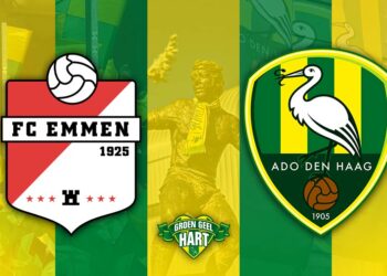 ADO Den Haag op één stap van Eredivisie na zege bij FC Emmen
